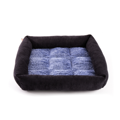 Checkerboard basket - Doudouzen - T30 - blue - 1