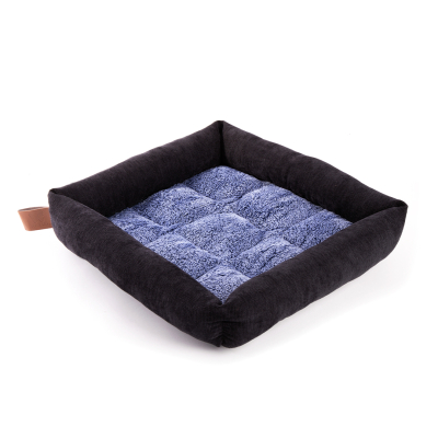Checkerboard basket - Doudouzen - T30 - blue - 1