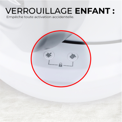 Litière automatique 65L - blanc x 1