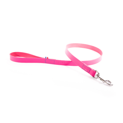 Leather leash - 499 two-tone - 1m - 2cm - pink x 1
