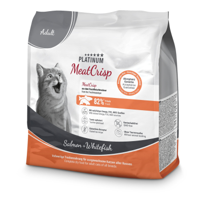 Croquette Platinum Meatcrisp Adulte poisson pour chat - 400g 1