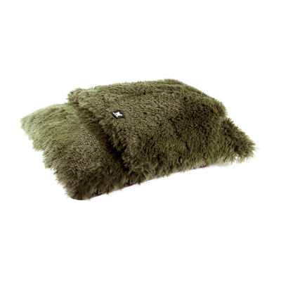 Thick rectangular cushion-blanket - Toudoudou - T90 - green x 1