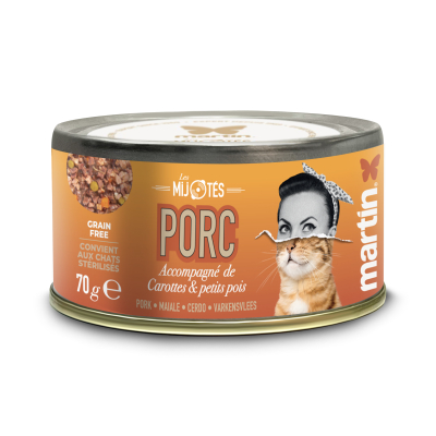 Martin Food - pork Stew for Cats - 70g - pack of 12