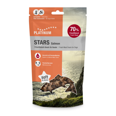 Platinum Treats - Stars Salmon for dogs
