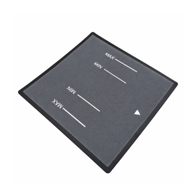 Tapis litière auto Martin tunnel TPU - 400X400X2mm - Noir 1