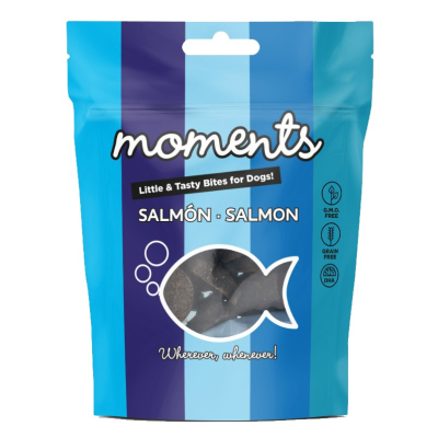 Friandise Moments Saumon pour chien - 60g x 12