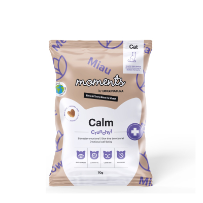 Friandise Moments Calm pour chat - 70g x 10