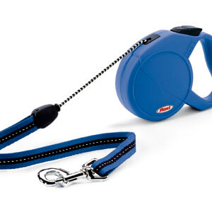 Laisse rétractable - Classic - L - 7m - bleu x 1