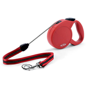 Laisse rétractable - Classic - L - 7m - rouge x 1