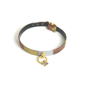 Necklace under 35 cm with a width of 1.2 cm