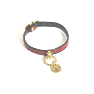 TPU Necklace - Glossy Granité - 10/25cm - Red