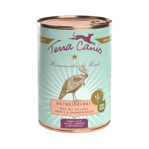 Terra Canis Grain Free dinde - 400g x 6