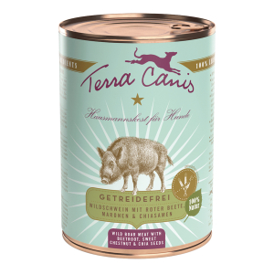 Terra Canis Grain Free sanglier - 400g x 6