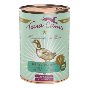 Terra Canis Grain Free canard - 400g x 6