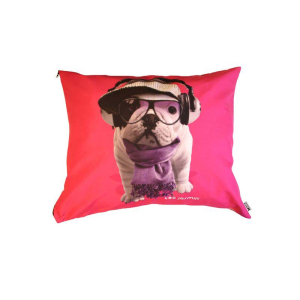 Coussin rectangle épais - Teo Jasmin - T50 - rose 1