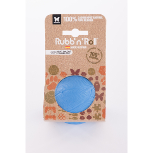 Rubb'n'Roll Toy - Blue Ball - 7 cm