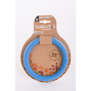 Rubb'n'Roll Toy - Blue Ring - 14.5 cm
