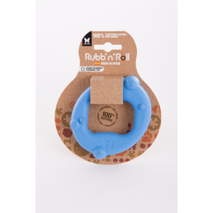 Floating Rubb'n'Roll Toy - Blue Circle - 10x6 cm