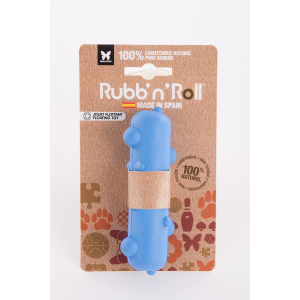 Floating Rubb'n'Roll Toy - Blue Stem - 12x3.5 cm