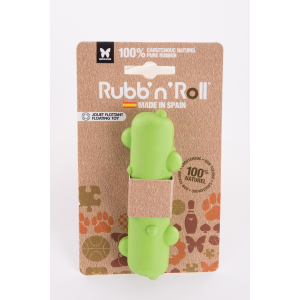 Floating Rubb'n'Roll toy - green stem - 12x3.5 cm