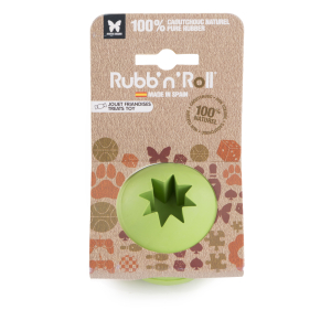 Rubb'n'Roll Treat Special Toy - Green Ball - 7 cm