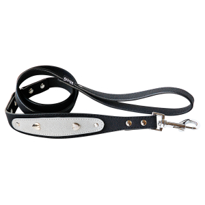 Laisse - Cœur Metal - 1.20m - noir 1