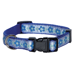 Collier en nylon - Meadow - 20-35 - Bleu x 1