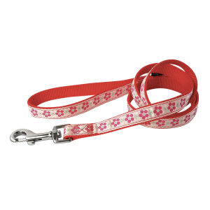 Laisse en nylon - Meadow - 1.20m - Rouge x 1