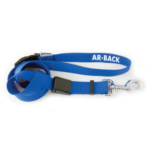 Sangle en nylon réglable arrière BASIC 1,5cm - noire 1