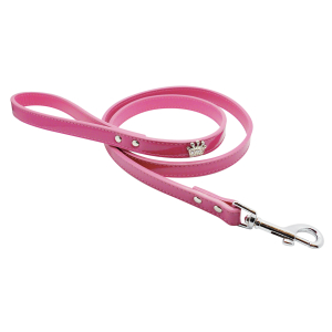 Laisse fantaisie - Queen - <100cm - 2cm - rose pâle 1
