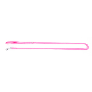 Nylon Cat Leash - Classic Tubular - 1.2m - 1cm - Fluorescent Pink x 1