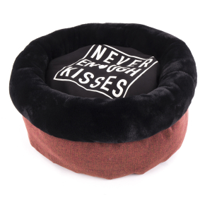 Round basket - Never Enough Kisses - T50 - red x 1