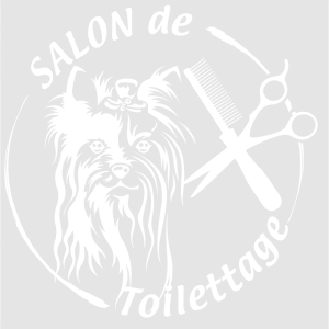 Autocollant - Tete de york - 40cm - blanc x 1
