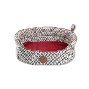 Corbeille ovale - Avenue Montaigne - T70 - rouge - lot 1