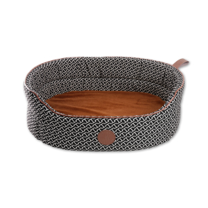 Oval basket - Avenue Montaigne - T70 - brown - pack of 1