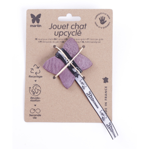Leather Toy for Cat The Butterfly