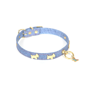 TPU Necklace - Denim - <40cm - Blue 1