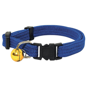 Collier chat en nylon - Hike - bleu 1