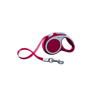Flexi New Comfort Tape Retractable Lead - XS - Bright Red 1