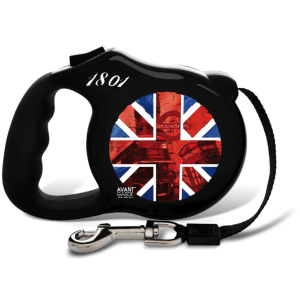 Laisse - British - S - Noir 1
