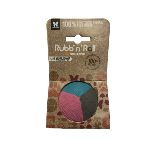 Balle en caoutchouc - Rubb'n'Color - L - multicolore x 1