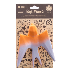 Latex toy - Origami Collection - Swallow - Orange