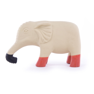 Latex toy - 4 Legs Collection - Orange/Grey Elephant