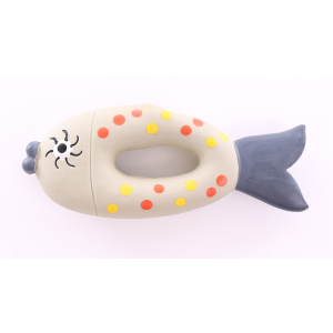 Latex Toy Tropical Fish Collection - Harlequin Fish