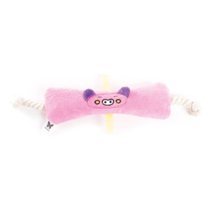 Plush dog toy - Pig bone