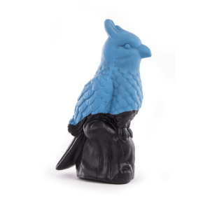 Latex toy - Bird Collection - Blue/black parrot