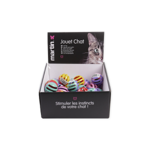 Set of cat toys - plastic balls