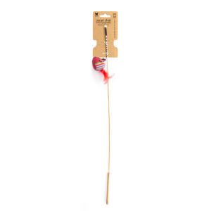 Cat toy - Fishing rod - feather mouse x12