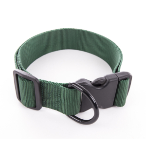 Collier en nylon - Nylon basique - 50/70cm - 4cm - vert x 1