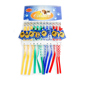 Lot de collier en nylon - x12 - Fleurs - multicolore 12